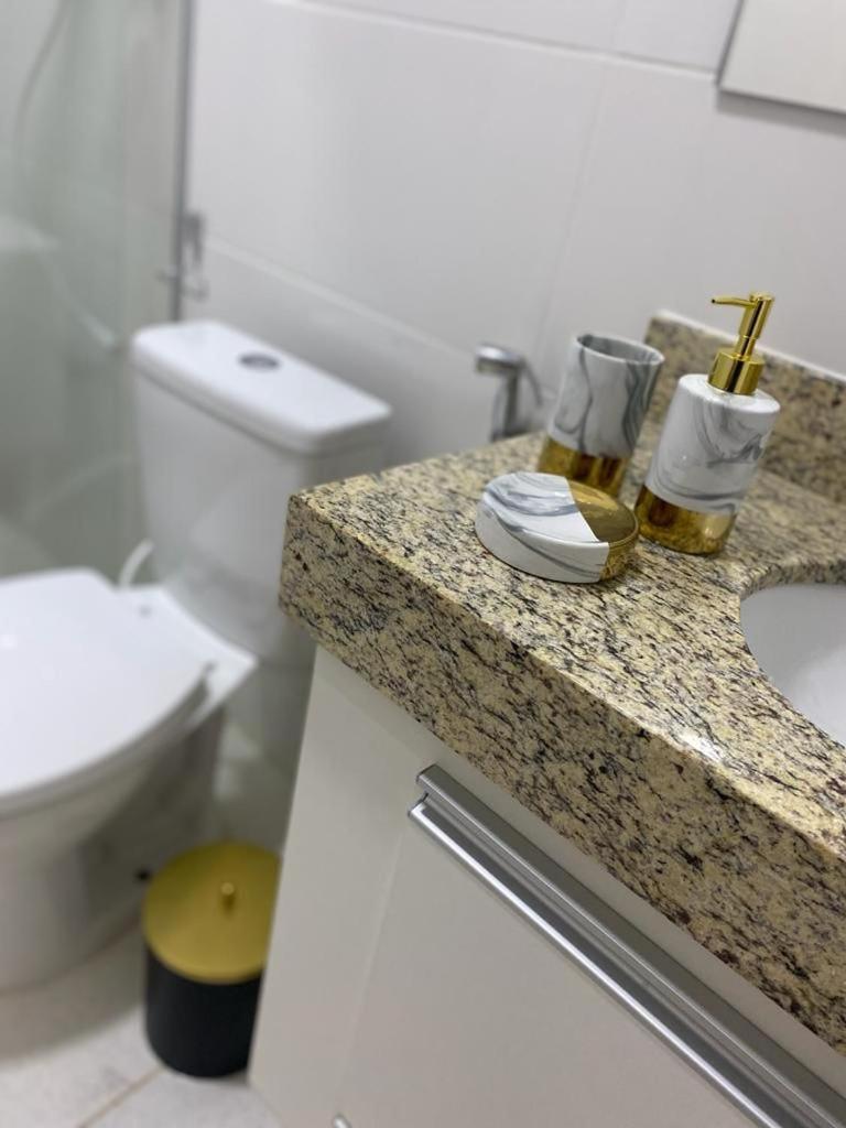 Apto Luxo Completo 3 Quartos Em Guriri 300 Mts Da Praia Wi-Fi Gratis São Mateus Exterior foto